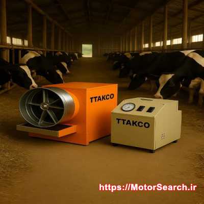 سیستم مه پاش گاوداری | رطوبت ساز دامداری